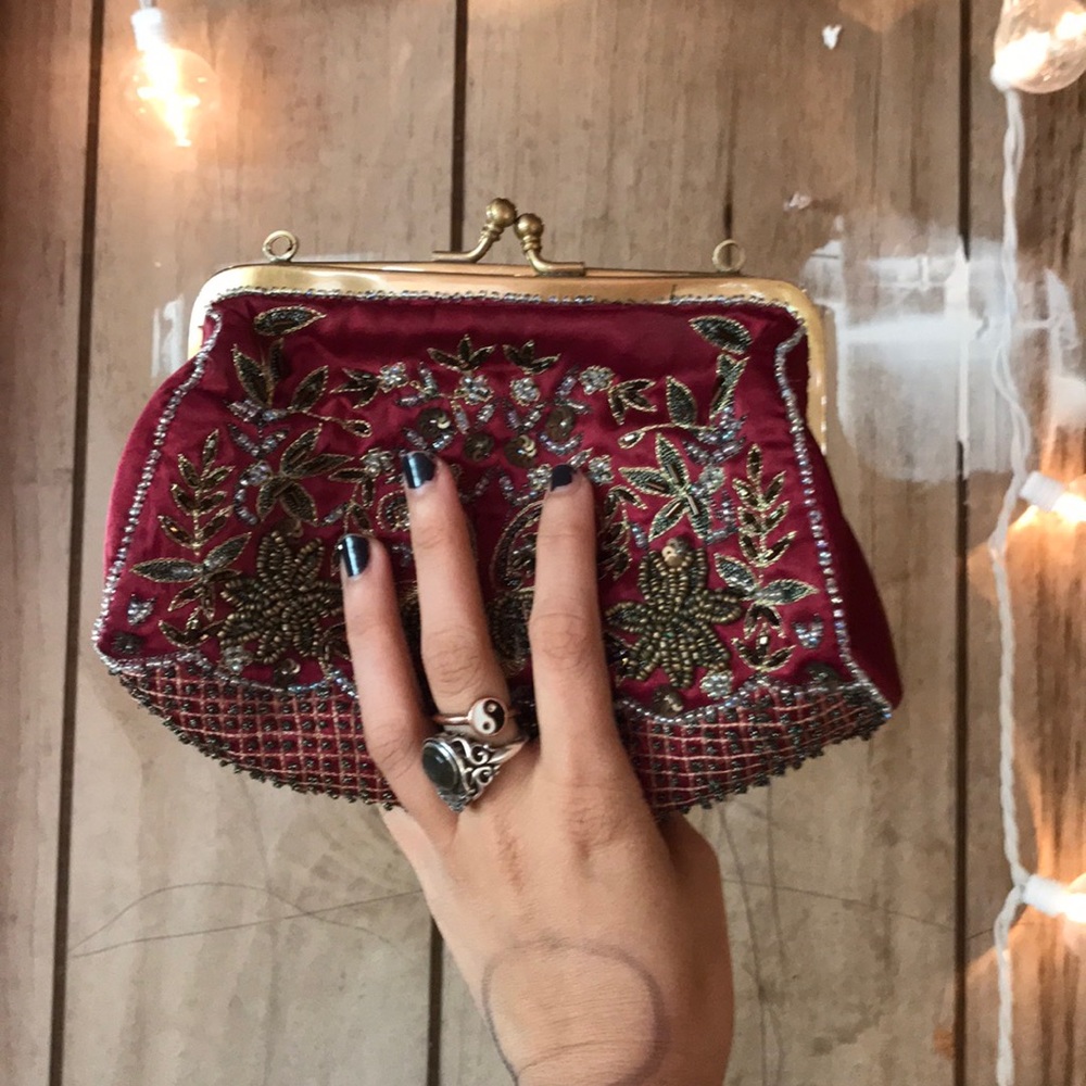 Antique Clutch {{DIY straps option}} 20s